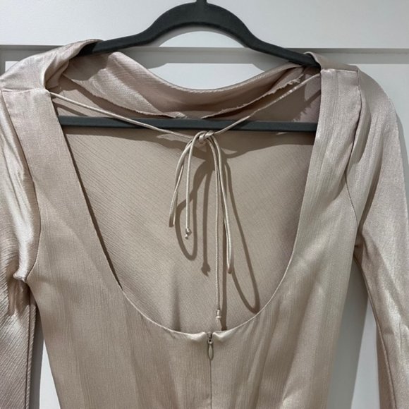 Bec & Bridge MOON DANCE LONG SLEEVE MAXI DRESS Size US 4 (AU 8) - Picture 5 of 9